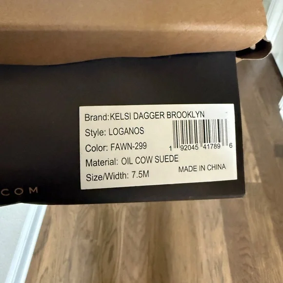 Kelsi Dagger Logan Fawn Over the Knee Boots - Size 7.5 - Picture 2 of 16